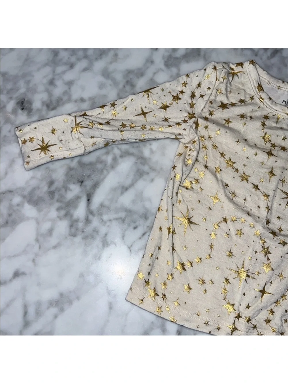 Posh Peanut Gold Star set 6-12 months